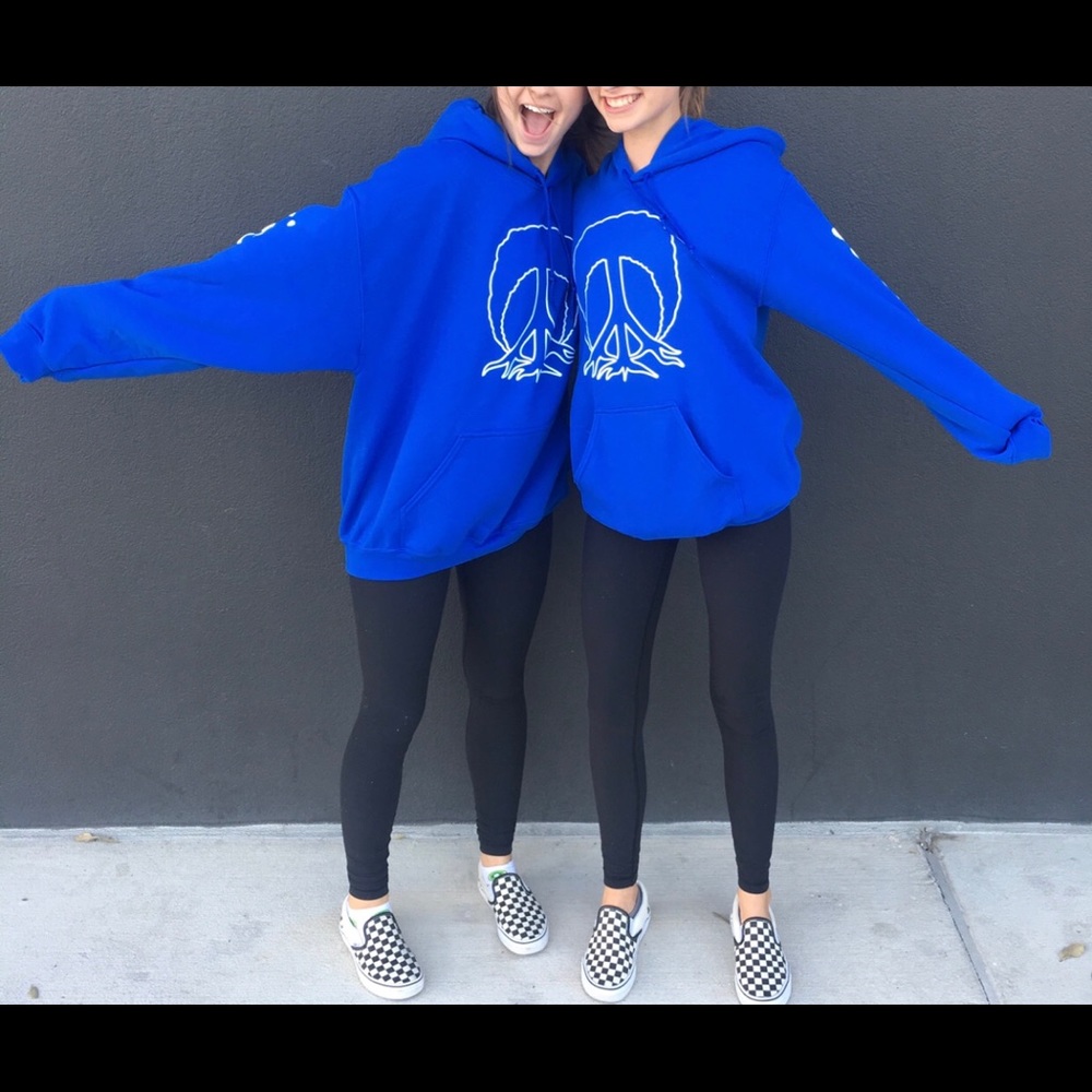 Urban Outfitters Blue Hoodie